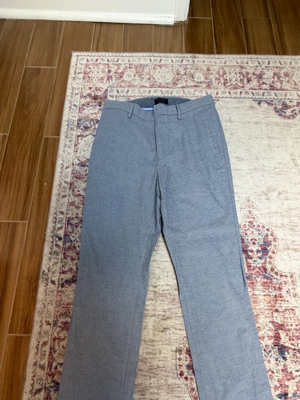 Banana Republic Men's Light Gray Aiden Fit Pants Size 36/30 In Fantastic Shape!!
